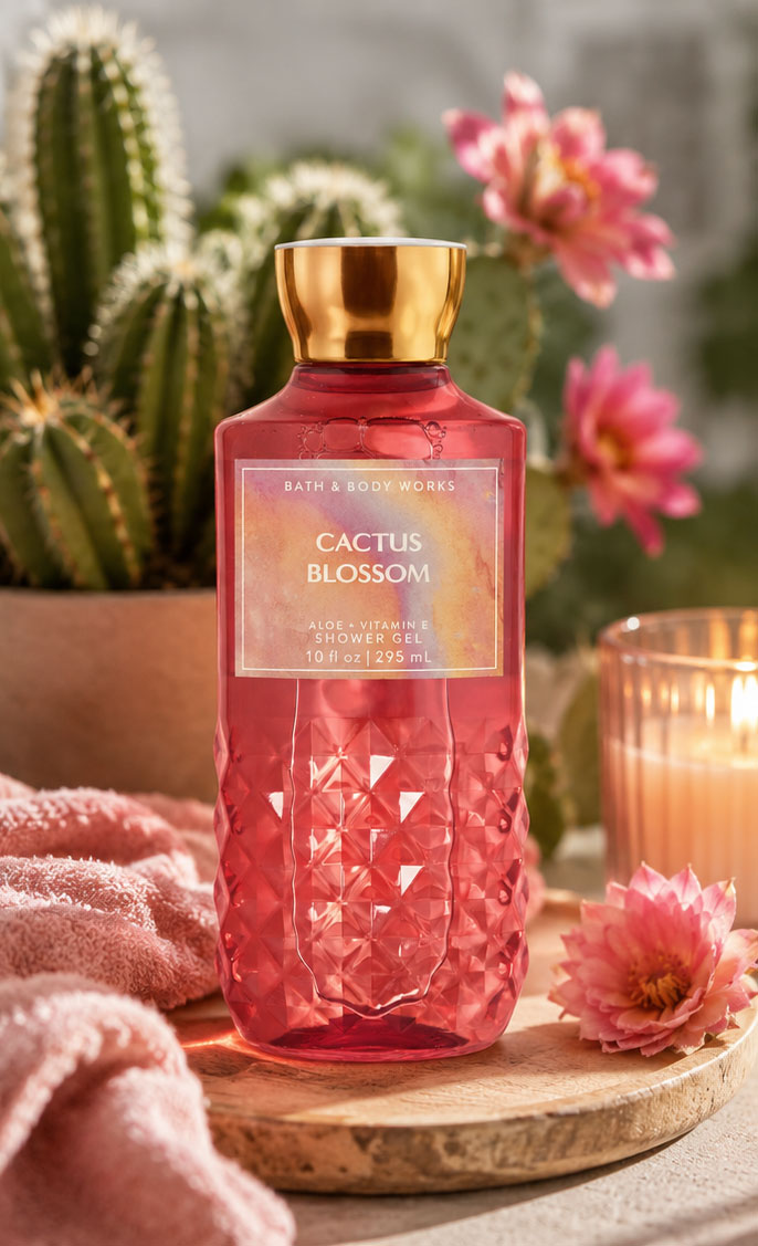 شاور ژل بس اند بادی ورکز Cactus Blossom